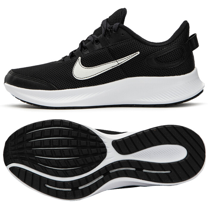 runallday black running shoes